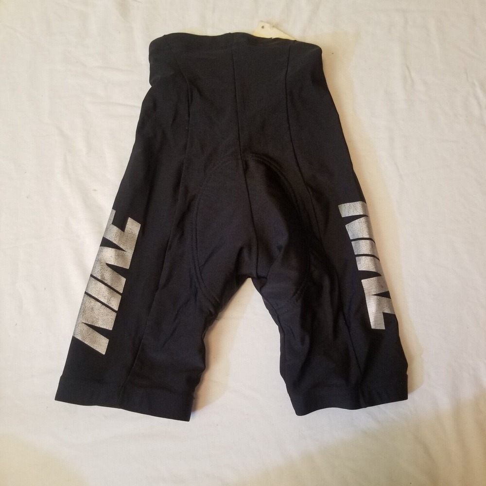 vtg NIKE USA MADE Spandex Black Padded Cycling Bicycle Shorts Size XS Deadstock - Picture 8 of 11